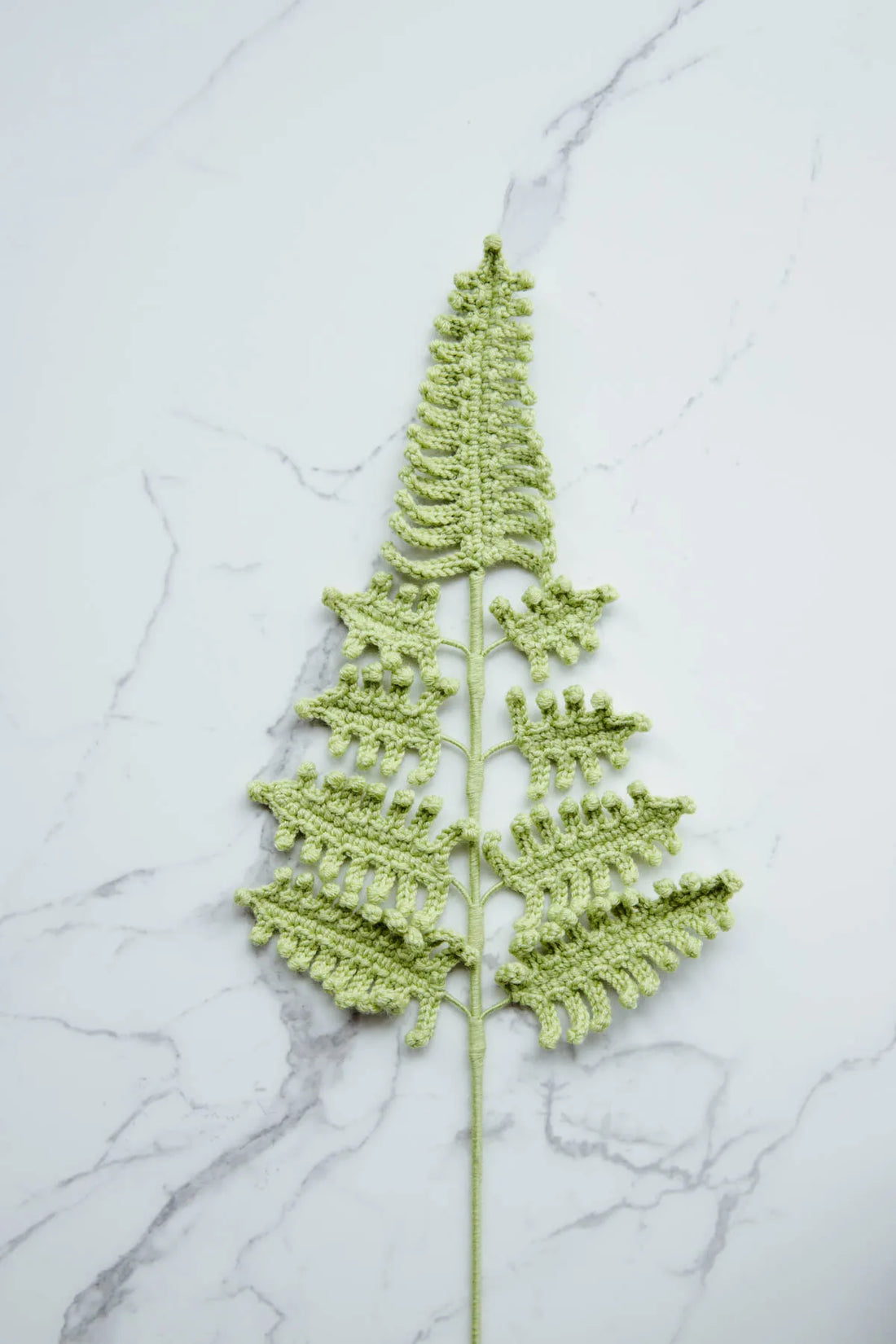 Crochet Fern Leaf Pattern