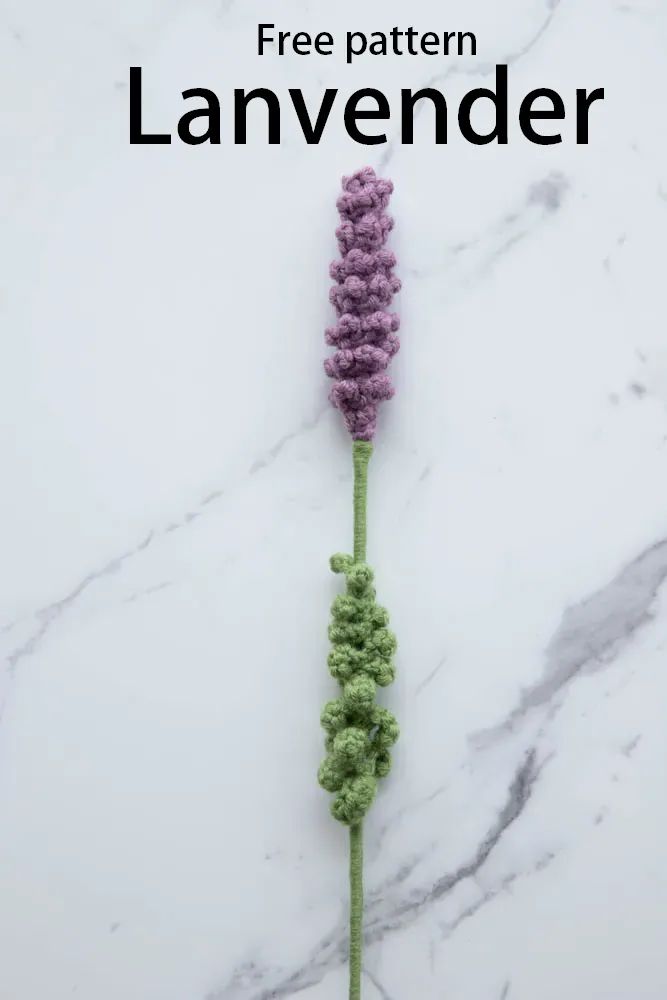 Crochet Lavender Free Pattern
