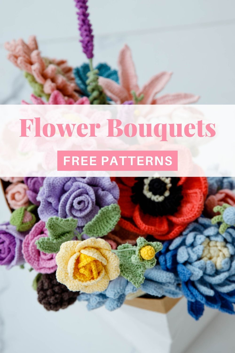 Our Free Crochet Flower Bouquet patterns