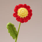 10 Pcs Handmade Crochet Daisy Flowers