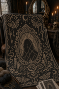 Gothic Mirror Lady C2C Crochet Mosaic Pattern-Digital Download