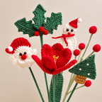 Crochet Christmas Bouquet-10-Pack
