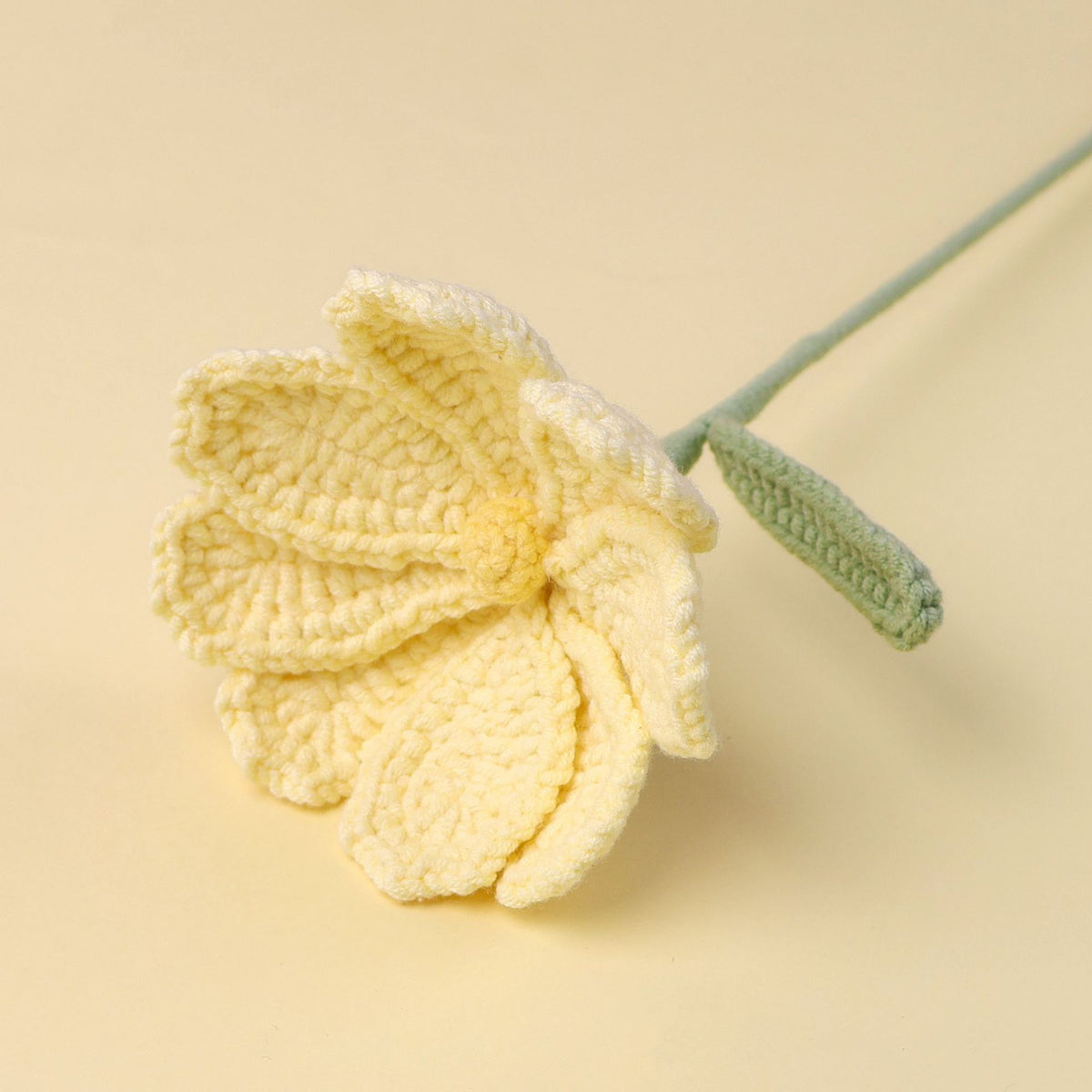 Crochet Cosmos Flower Stems-10-Pack