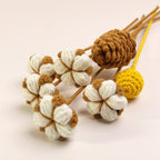 Crochet Cotton, Pine Cone & Berry Stems-10-Pack