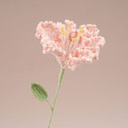 10-Stem Crochet Crape Myrtle Flowers – Handmade Artificial Floral Decor