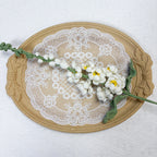 Crochet Delphinium Flowers-5-Pack