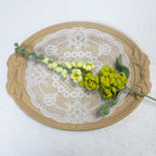 Crochet Delphinium Flowers-5-Pack