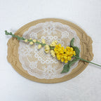 Crochet Delphinium Flowers-5-Pack