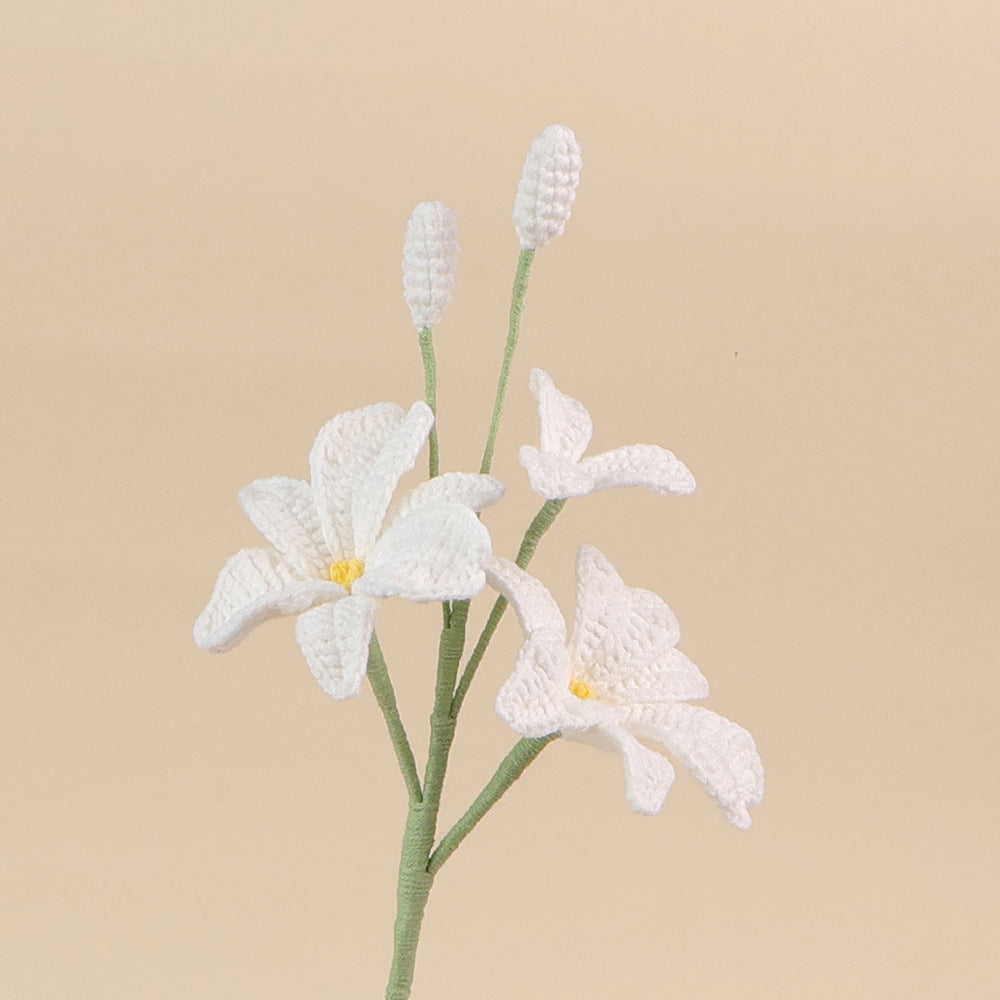 Crochet Dendrobium Orchid Stems-10-Pack