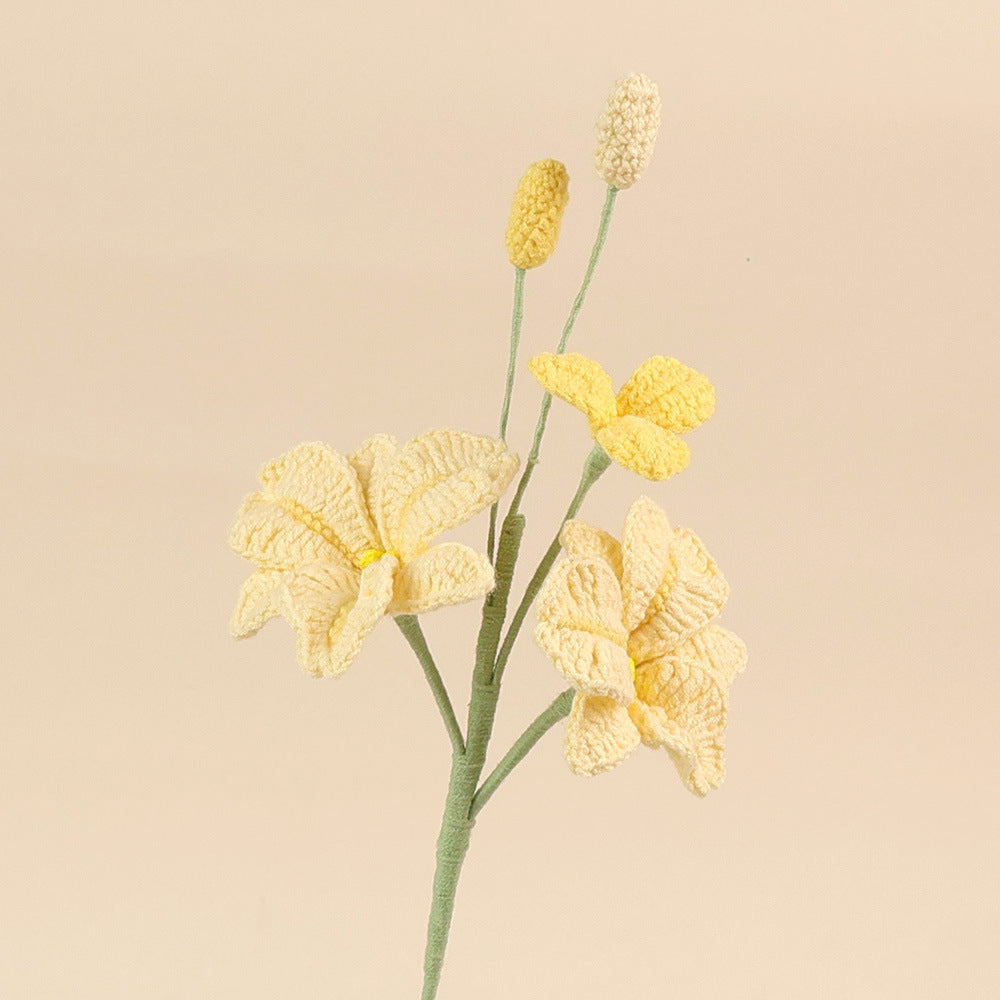 Crochet Dendrobium Orchid Stems-10-Pack