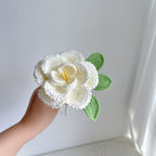 Crochet French Rose Stems-5-Pack