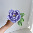 Crochet French Rose Stems-5-Pack