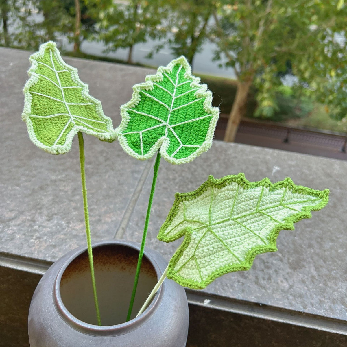 Crochet Greenery Stems-10-Pack