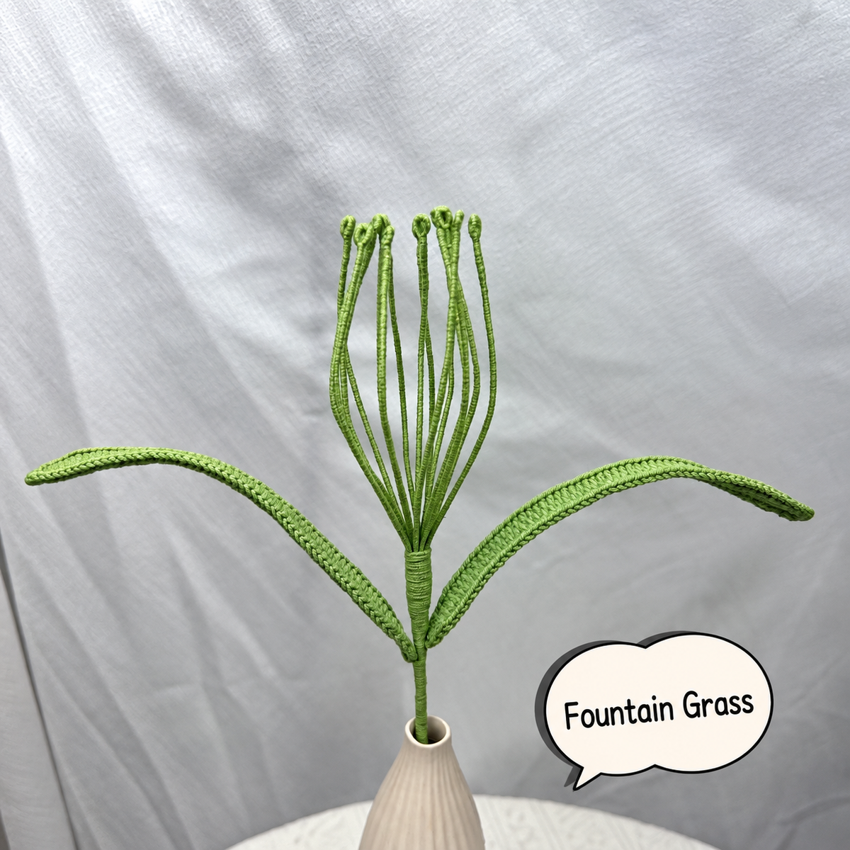 Crochet Greenery Stems-10-Pack