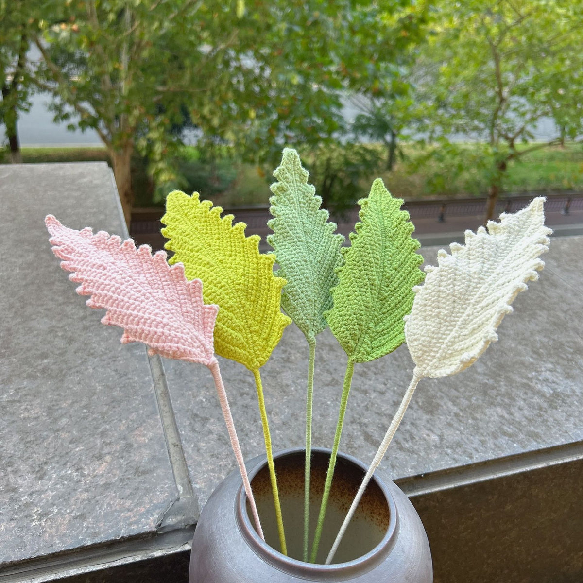 Crochet Greenery Stems-10-Pack