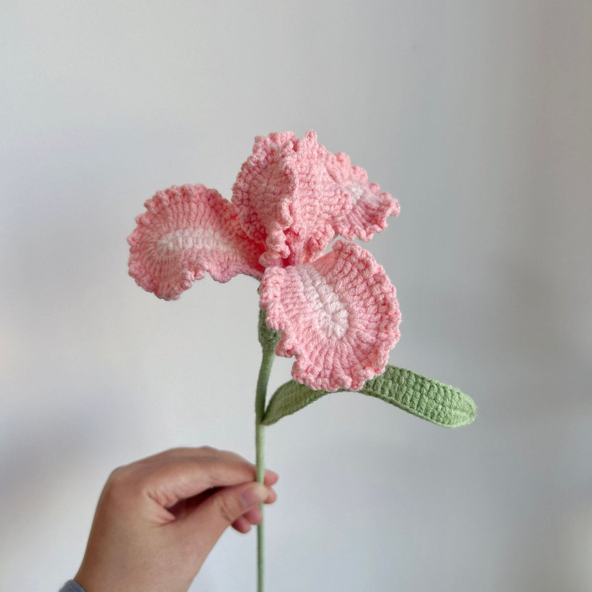 Crochet Iris Flowers-10-Pack