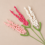 Crochet Lavender Flower-10-Pack