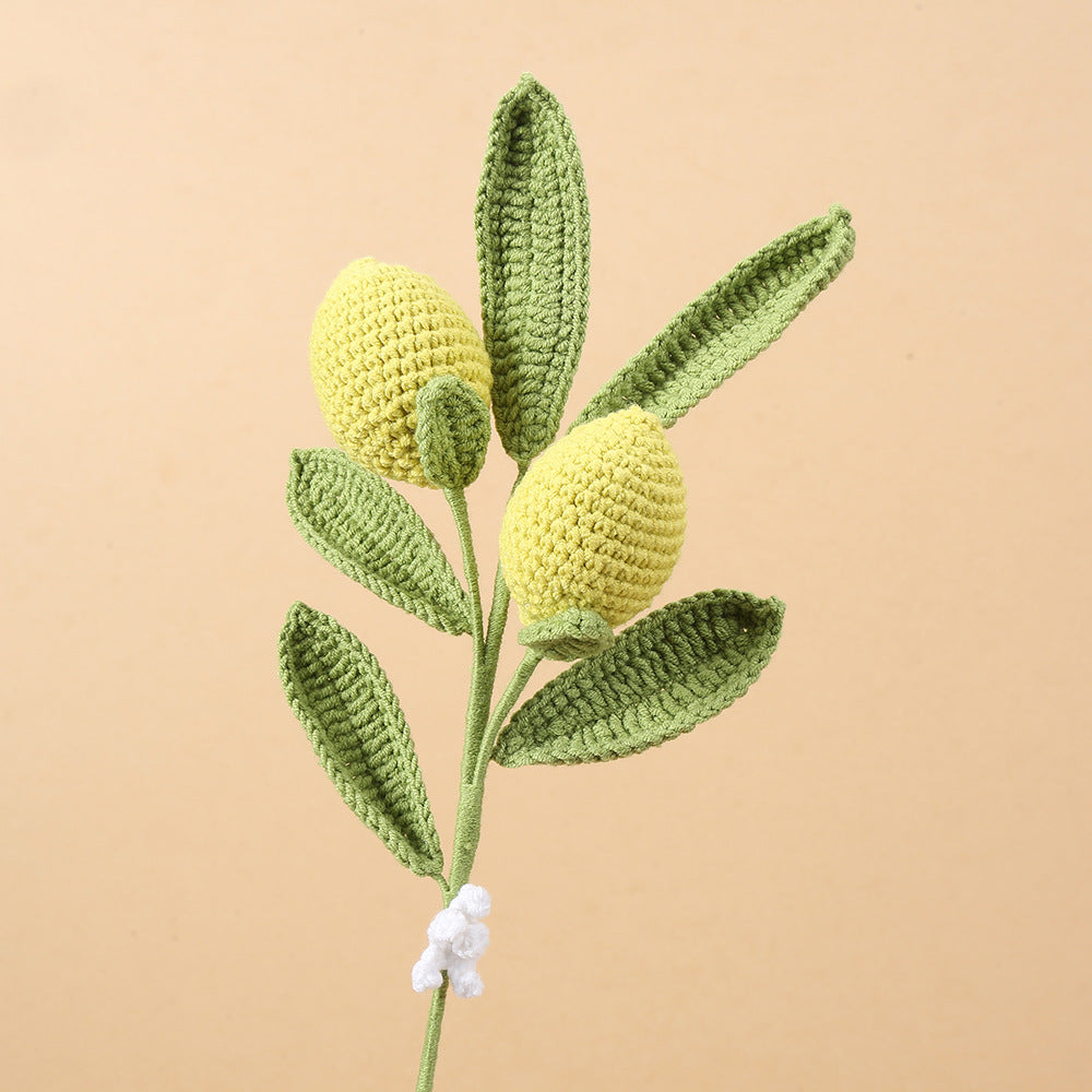 Crochet Lemon Branches-5-Pack