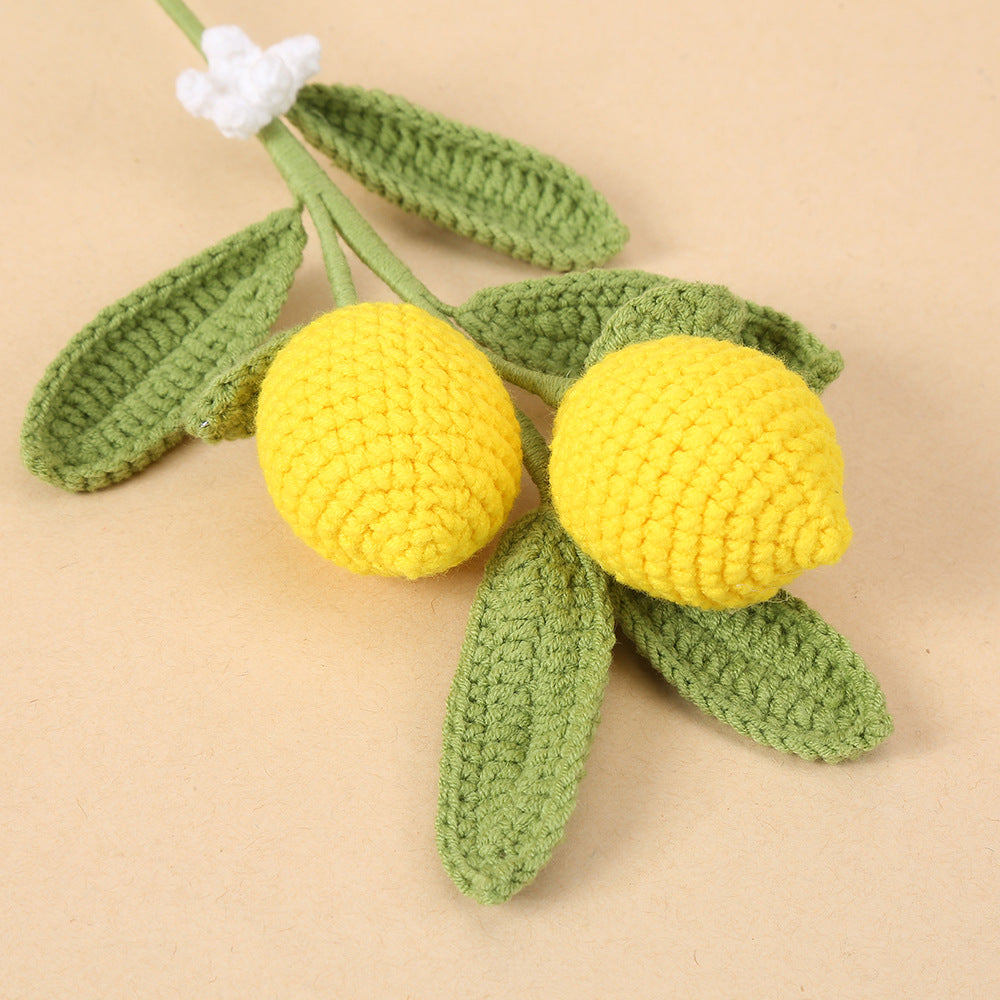 Crochet Lemon Branches-5-Pack