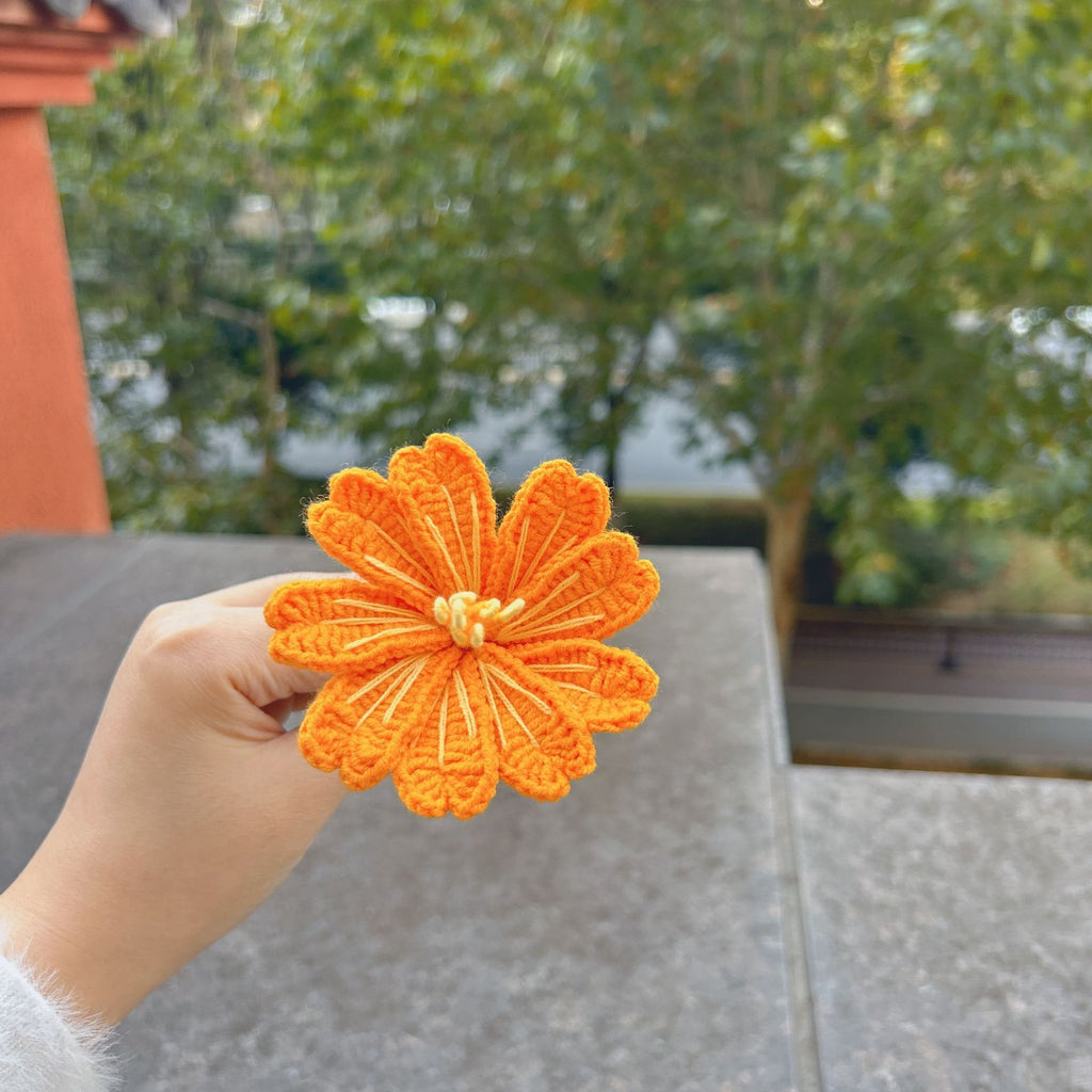 Crochet Spider Lily Flower Stems-10-Pack