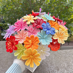 Crochet Spider Lily Flower Stems-10-Pack