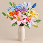 Crochet Perfume Lily Flowers-5-Pack