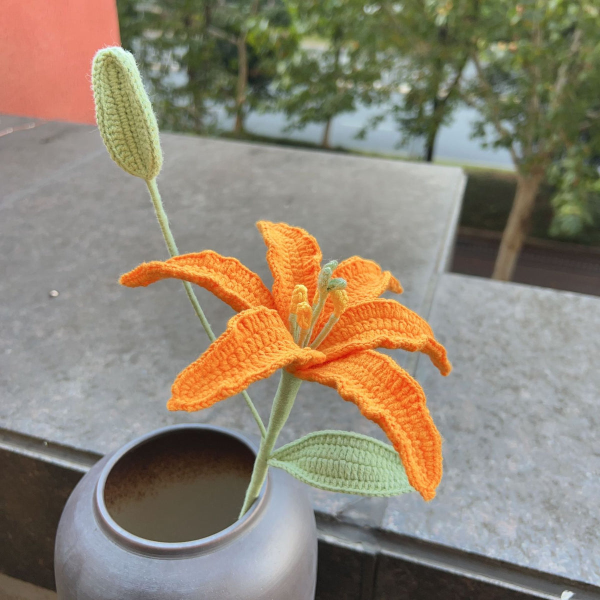 Crochet Perfume Lily Flowers-5-Pack