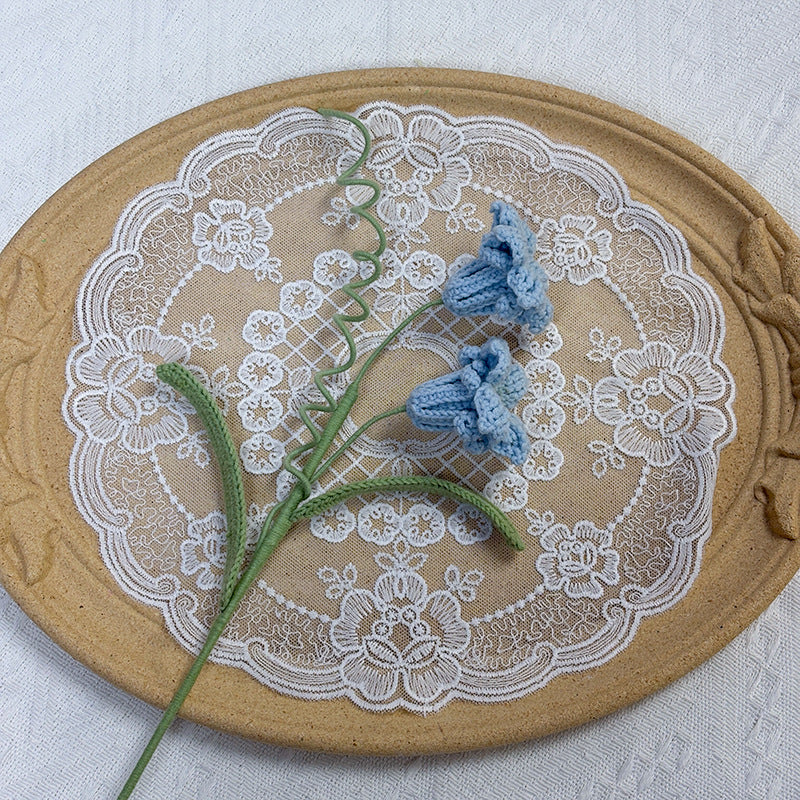 Crochet Peruvian Daffodil Flowers-10-Pack