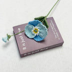Crochet Poppy Flowers-5-Pack
