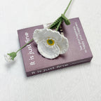 Crochet Poppy Flowers-5-Pack