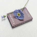 Crochet Poppy Flowers-5-Pack