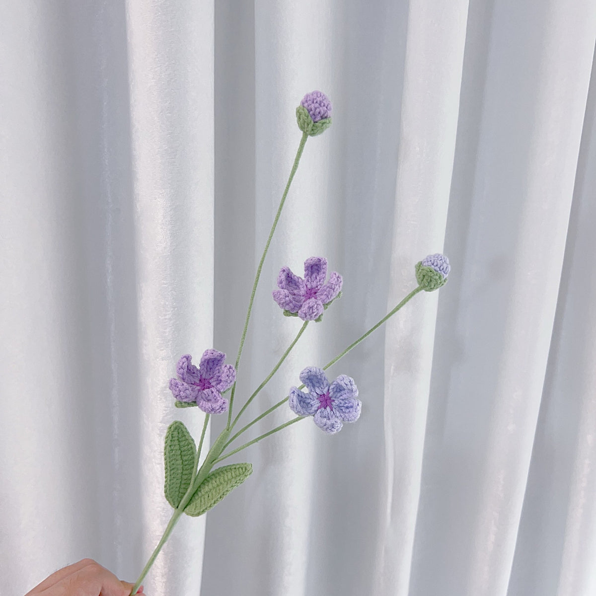 Crochet Rock Jasmine Flowers-10-Pack