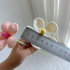 Crochet Violet Flowers-10-Pack