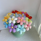 Crochet Violet Flowers-10-Pack