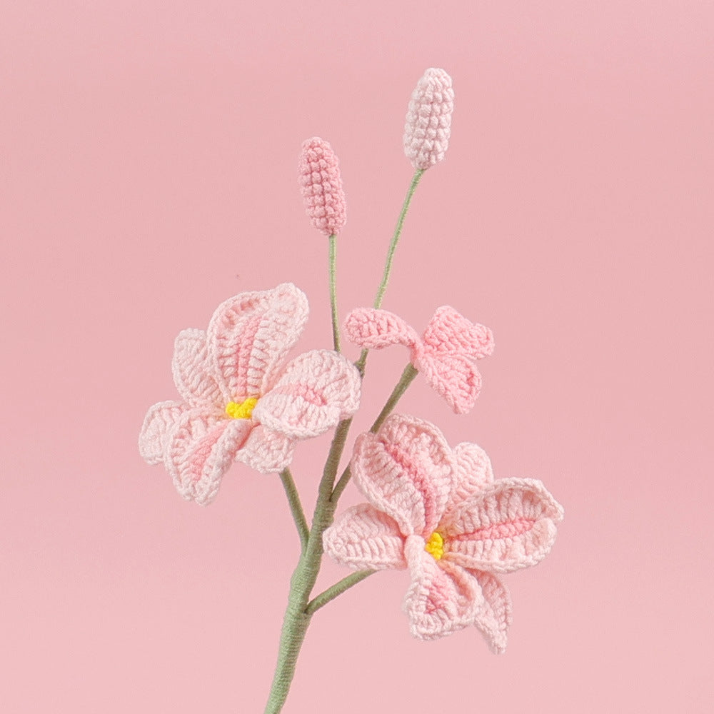 Crochet Dendrobium Orchid Stems-10-Pack