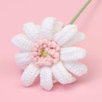 Crochet Gerbera Daisy Flowers-10-Pack