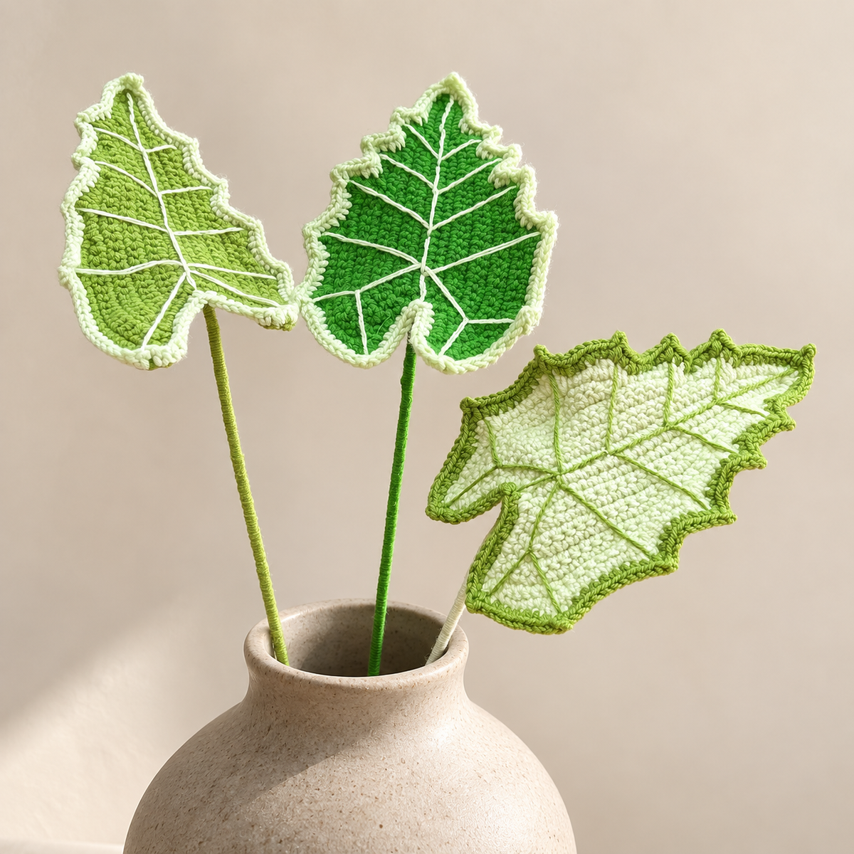 Crochet Greenery Stems-10-Pack