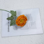 Crochet Peony Flower Stem-10-Pack