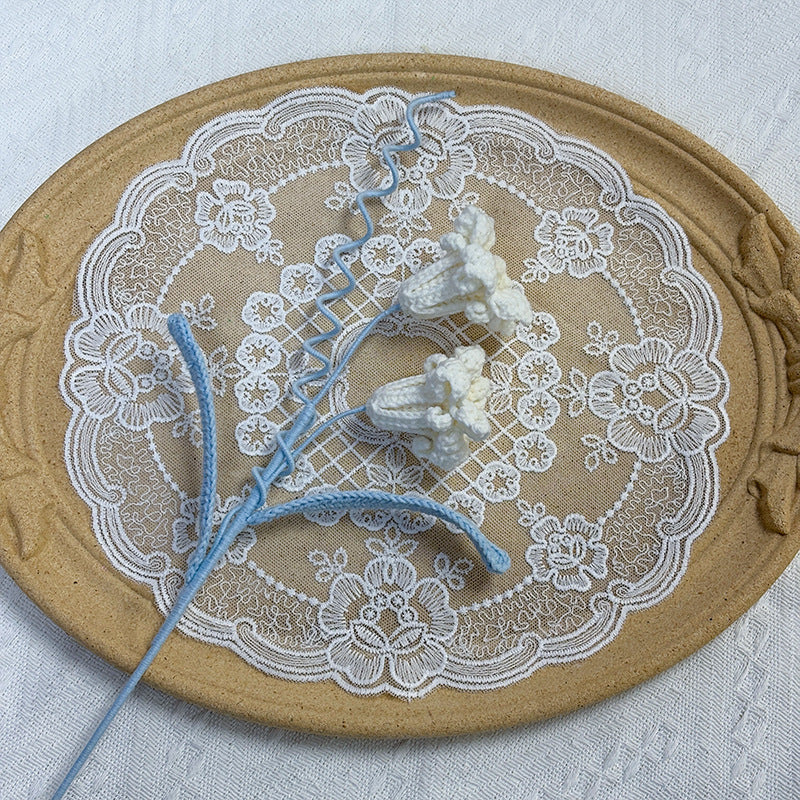 Crochet Peruvian Daffodil Flowers-10-Pack