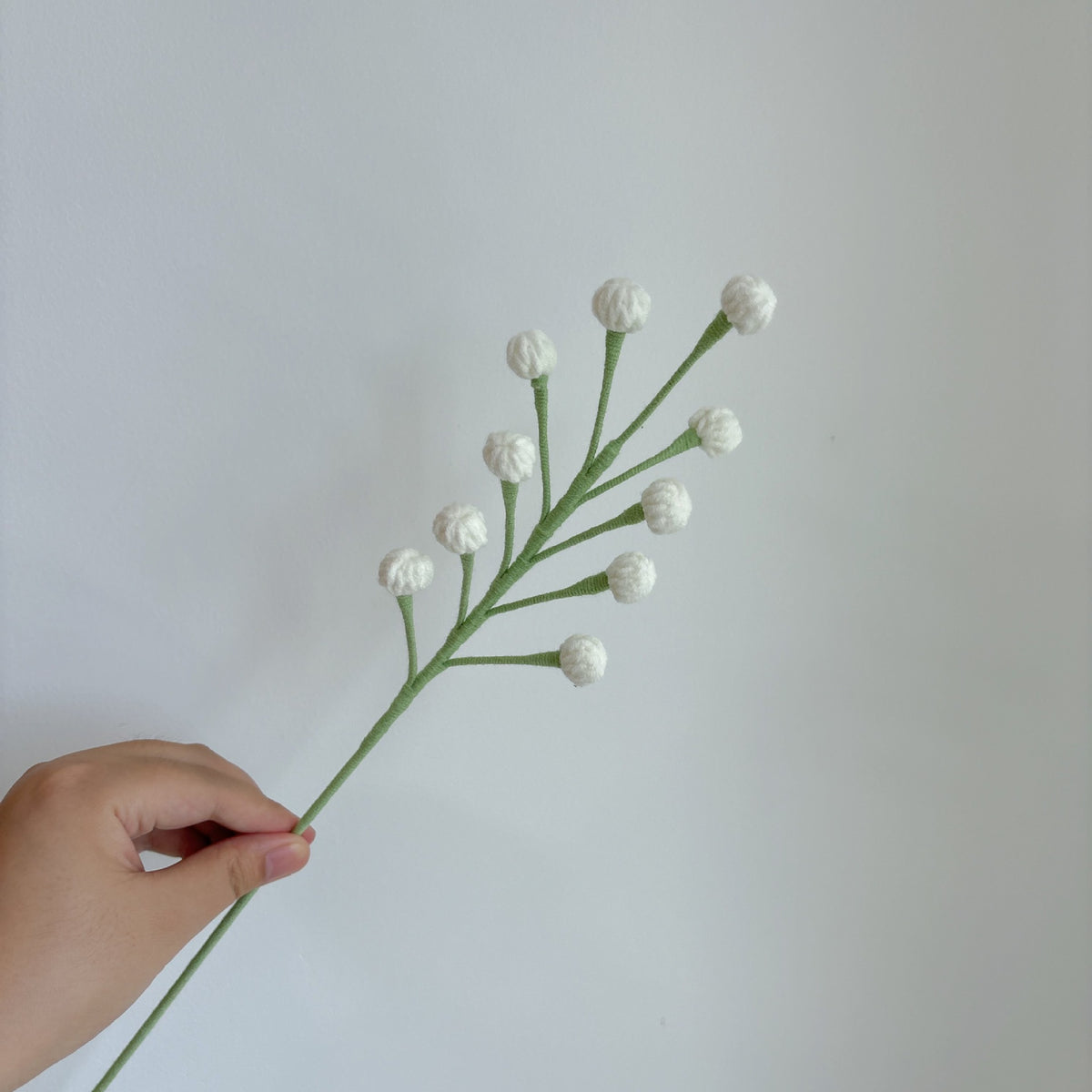 Crochet Snowberry Branches-10-Pack