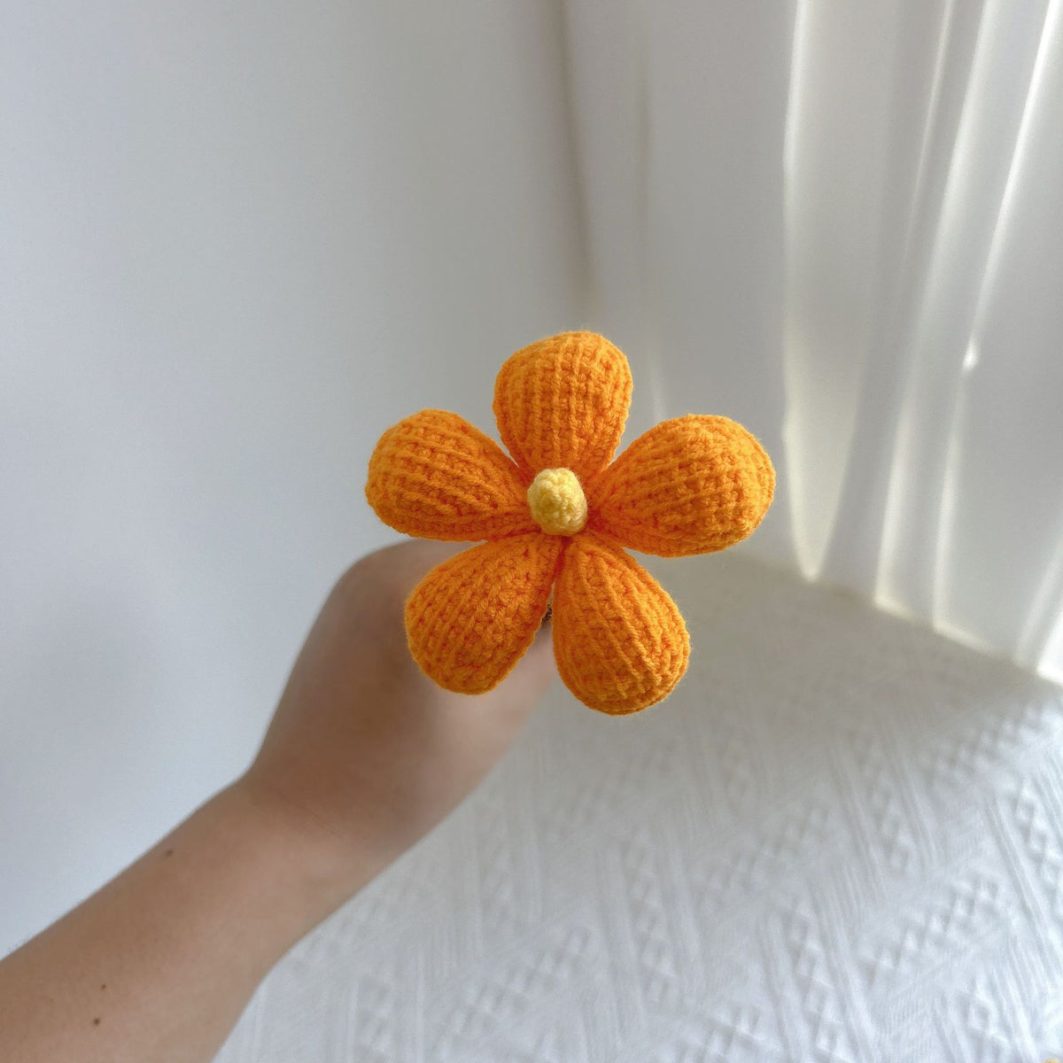 Crochet Violet Flowers-10-Pack