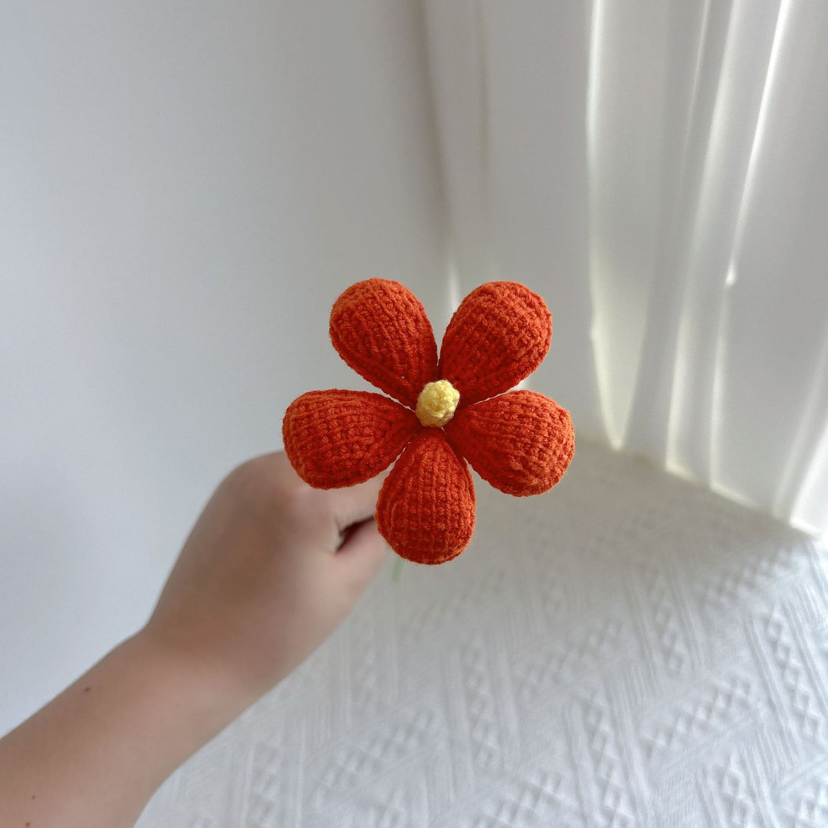 Crochet Violet Flowers-10-Pack