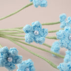 Handmade Crochet Baby’s Breath Flowers – Set of 10 Decorative Stems