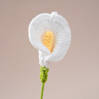 Handmade Crochet Calla Lily Flowers – Set of 10 Stems