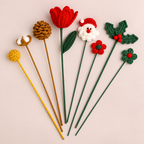 Crochet Christmas Bouquet-10-Pack