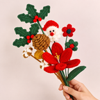 Crochet Christmas Bouquet-10-Pack