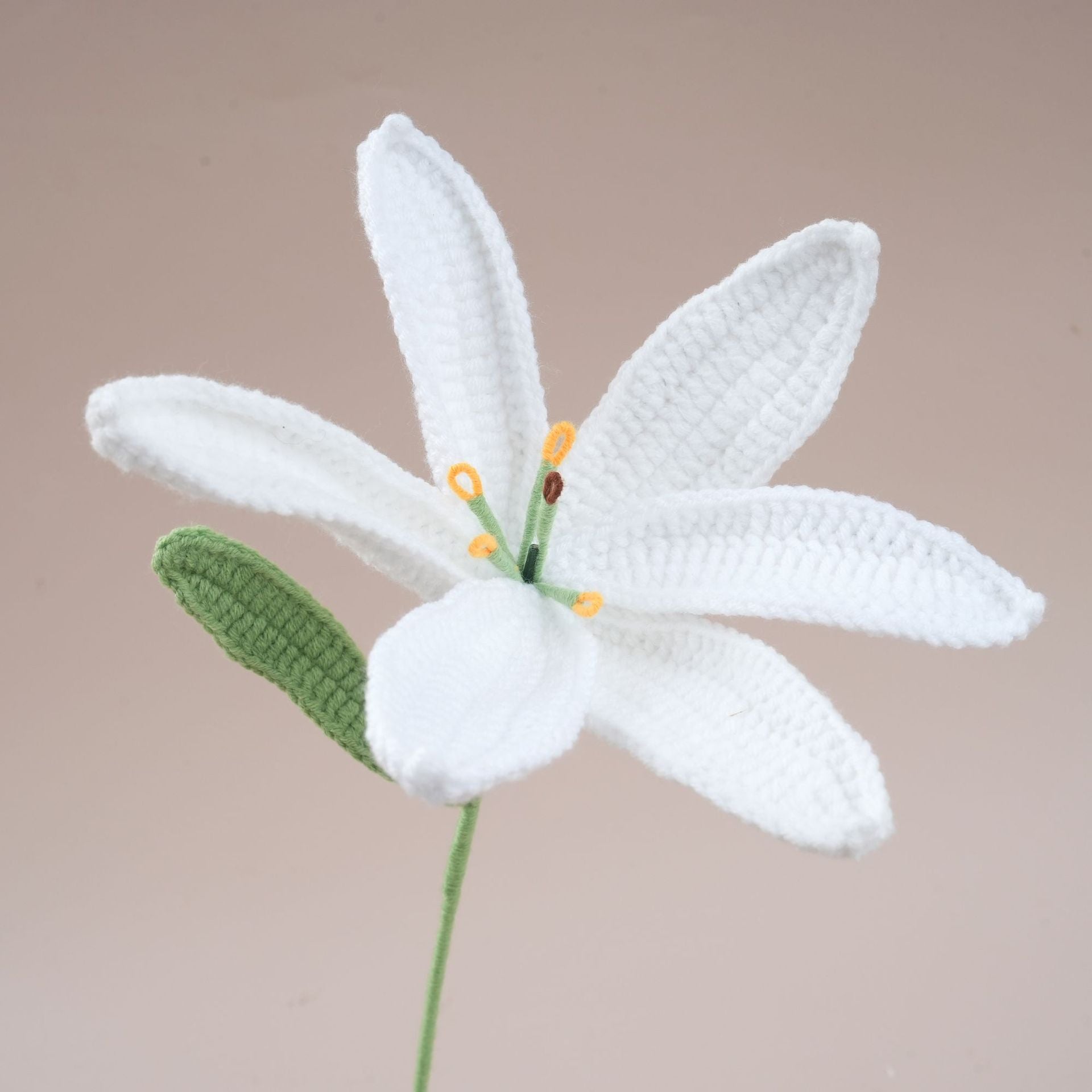 10 Pcs Handmade Crochet Lily Flowers