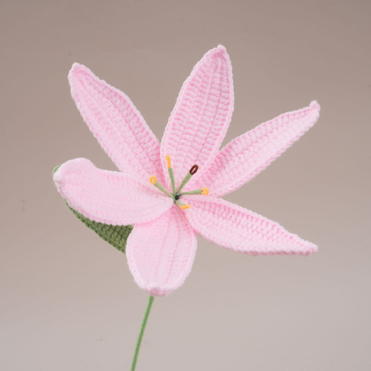 10 Pcs Handmade Crochet Lily Flowers