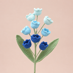 Handmade Crochet Lily of the Valley Flowers – 10 Stems