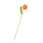 10 Stems Handmade Crochet Tulips for Vase Decor & Gifts